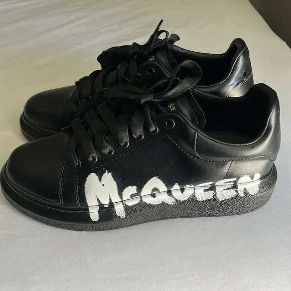 Alexander McQueen | Shoes | Black On Black Alexander